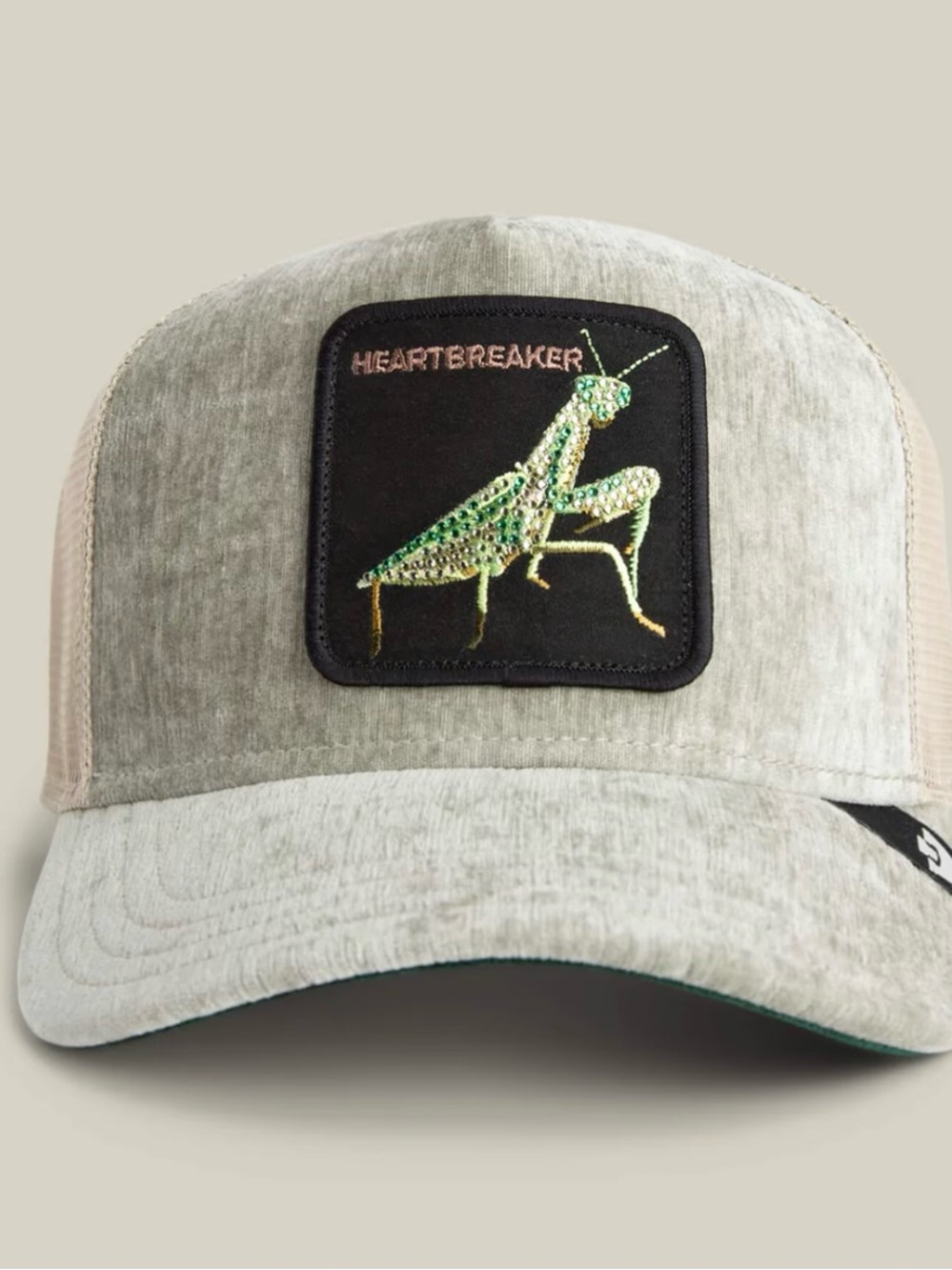 Goorin Bris. “ICED MANTIS” Heartbreaker. Trucker Hat Mesh SnapBack NWT